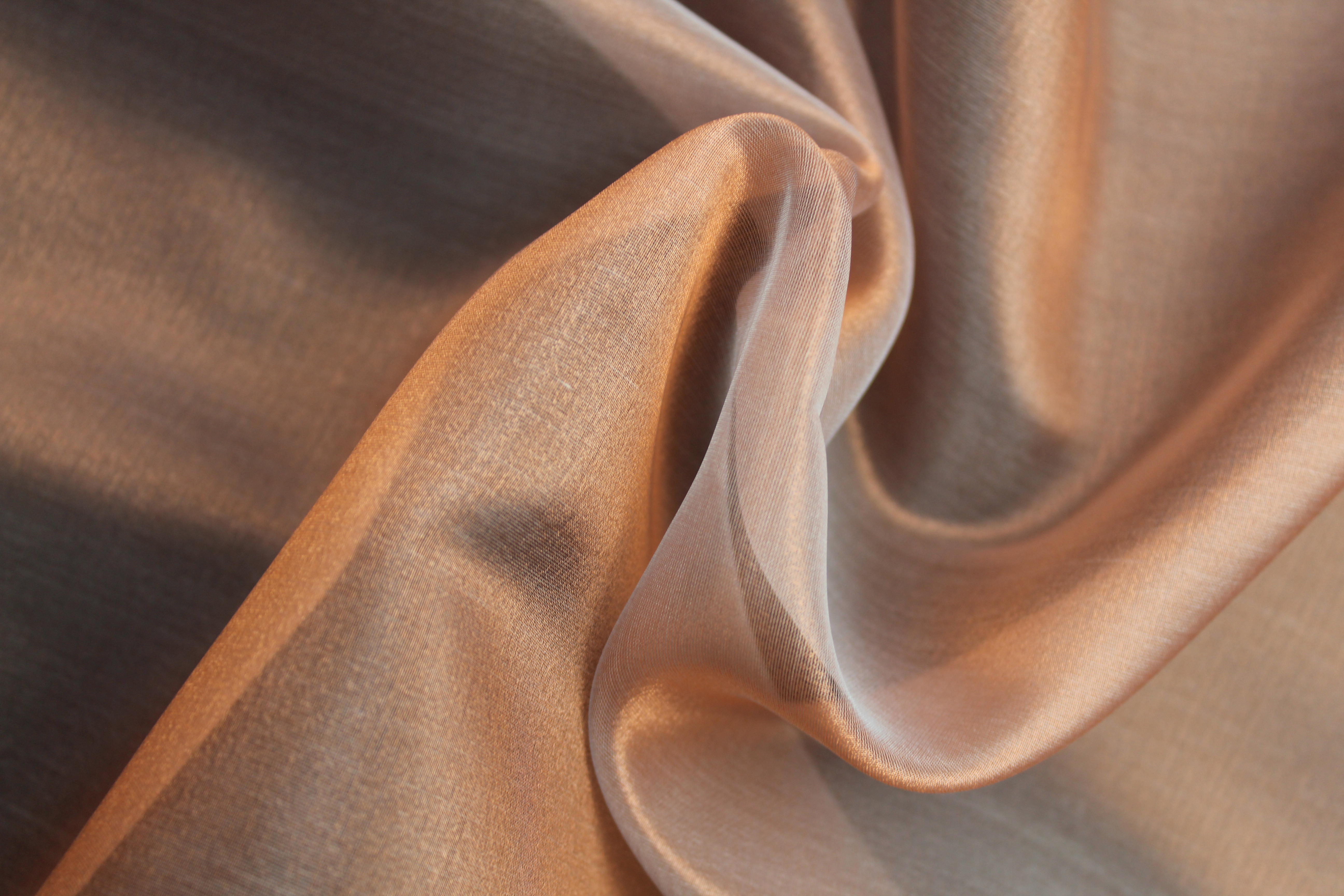 METALLIC ORGANZA - COPPER